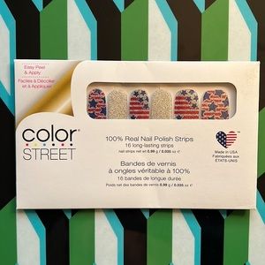 Color Street 100% Real Nail Polish Strips- Retired Color Glaze and Glory